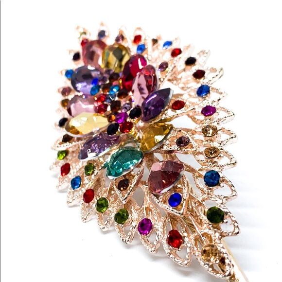 Rainbow Rose Gold Large Hair Clio